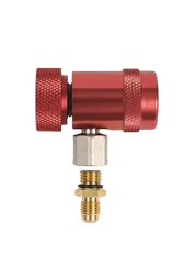 ברז מילוי לרכב אדום REFCO RC-1234YF-R
